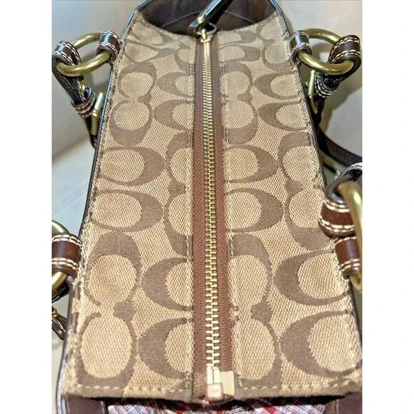 Coach Signature Patchwork Limited Edition Purse Bag F0873-F12843 Leopard VTG Y2K - Picture 6 of 16